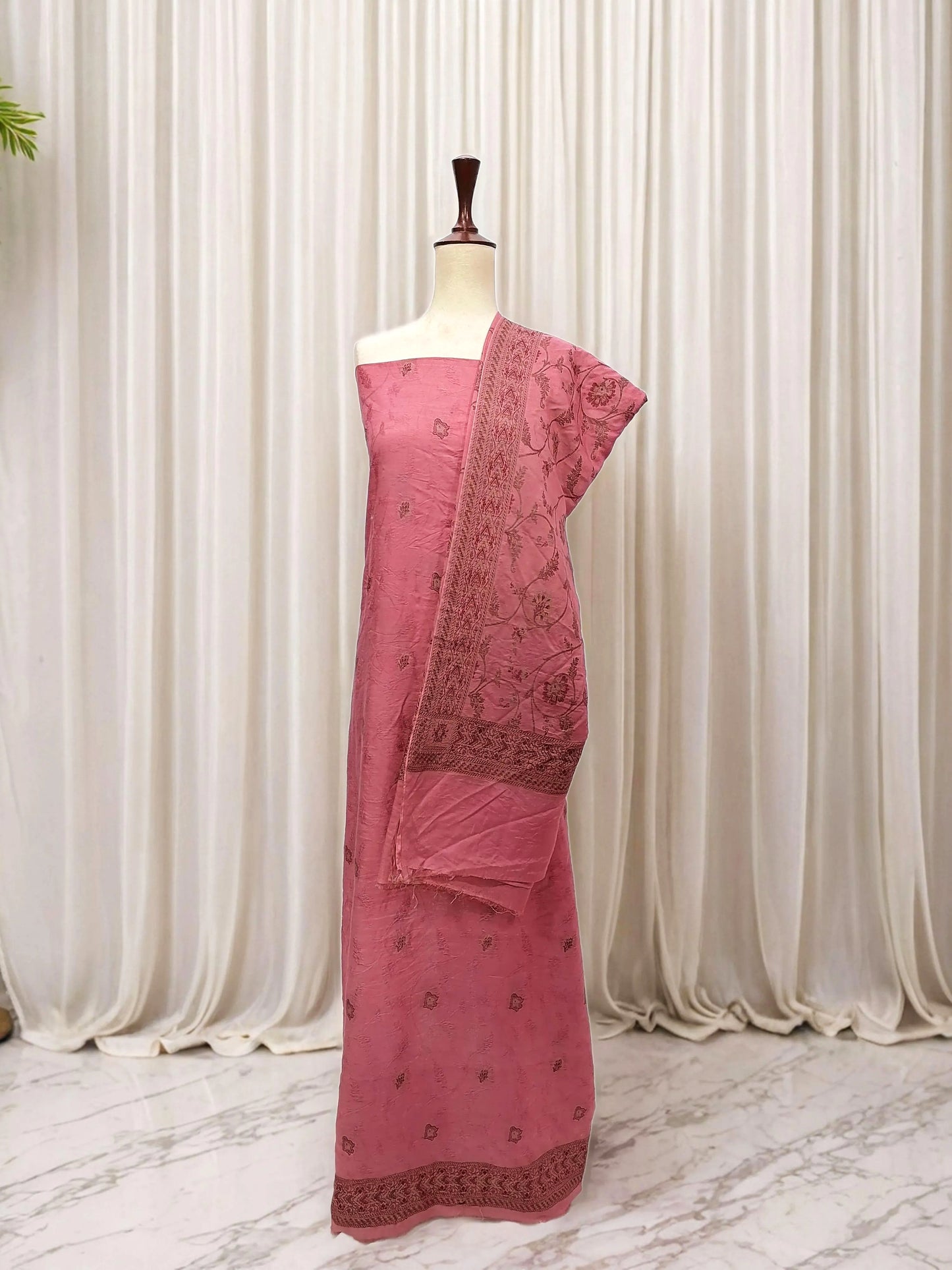 3PC Cotton Silk Suit | CS 008